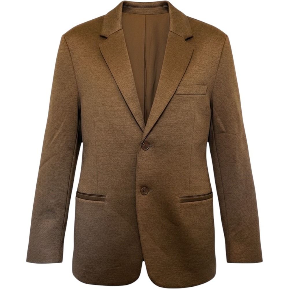 Stylus X LaDarius Campbell Long‎ Sleeve Suit Jacket Brown  XXL